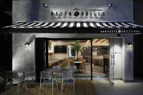 奶茶店門頭設計裝修效果圖大全