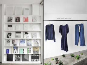 最新女服裝店室內置物架裝修效果圖片大全