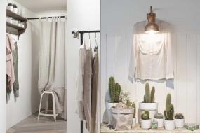 女裝服裝店內衣架裝修圖片