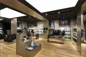 男士服裝店吊頂燈裝修設計效果圖