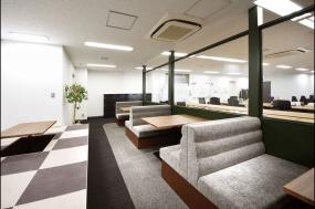 辦公室背景墻室內設計現代簡約風格