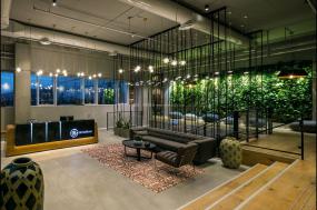 最新辦公室室內裝飾效果圖片