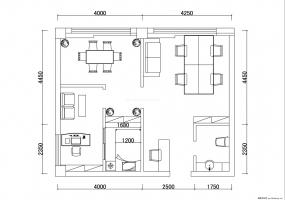 最新辦公室室內布置設計效果圖