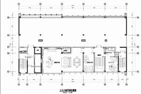 現代辦公室室內布置效果圖片