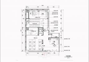 混搭設計風格現代辦公室布置效果圖