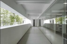傳媒文化公司辦公室室內(nèi)裝修實景圖