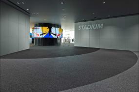 最新體育運動公司辦公室裝飾實景圖