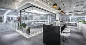 工業公司辦公室設計裝修效果圖片