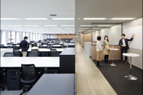 培訓教育公司辦公室內裝飾設計圖片