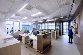 開放式辦公室最新室內裝修設計圖片賞析