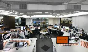 創意辦公室室內裝飾設計圖片
