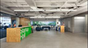 化工企業公司前臺裝飾裝修圖片
