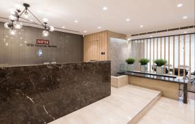 化工企業公司前臺裝潢圖片