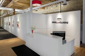 高檔化工企業公司前臺裝修圖片大全