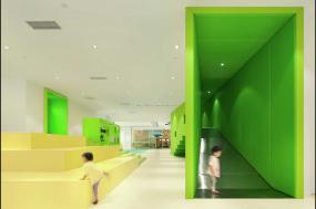 最新外國幼兒園設計裝修圖片