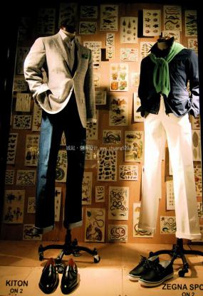 最新服裝店櫥窗設計圖片