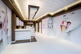 冰淇淋店裝修設計效果圖片