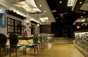 燒烤店設計裝飾圖
