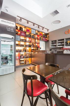 最新巧克力店設計圖片