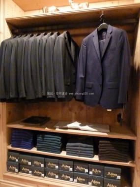 男裝店貨架設計裝修效果圖片大全