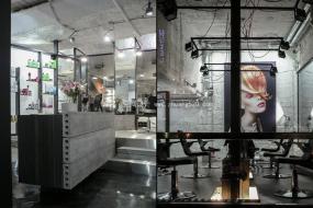 美容美發店裝潢設計圖片