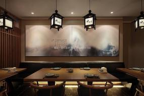 韓國料理店設計裝飾效果圖