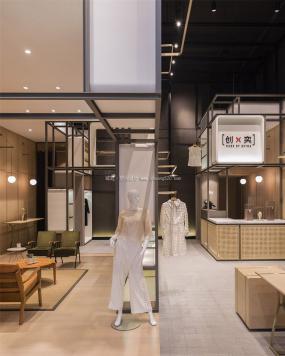 品牌女裝店裝修設計效果圖