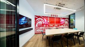 復古辦公室裝飾效果圖