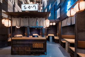 日本壽司餐廳裝修設計效果圖片