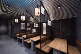 日本壽司餐廳設計裝修效果圖片