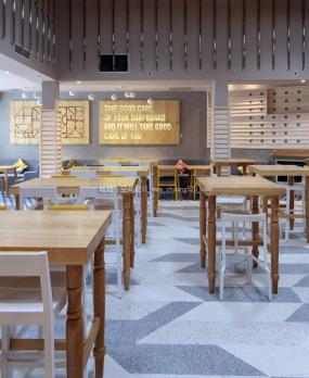 酒店自助餐廳裝修設計效果圖片庫