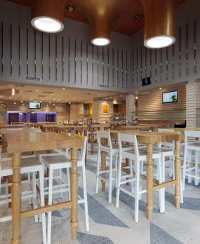 最新酒店自助餐廳設計裝飾效果圖片