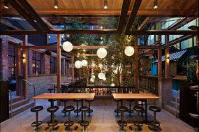 酒店自助餐廳設計效果圖