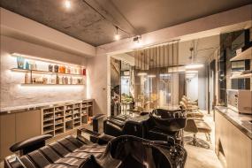 2019年小型理發店裝修效果圖