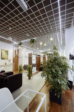 復古風格發廊裝潢設計效果圖片