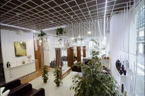 復古風格發廊設計裝飾效果圖片