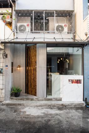 最新小型理發店裝飾效果圖