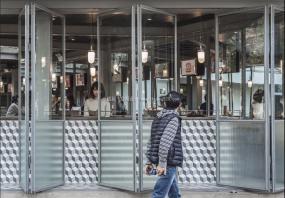 漢堡店裝飾設計效果圖片