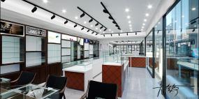 專業眼鏡店設計效果圖片