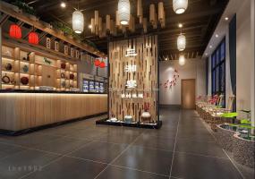 四川火鍋店裝修實(shí)物圖片