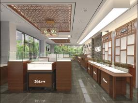 高檔專業眼鏡店裝修效果圖