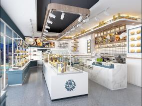 上海蛋糕店設計效果圖
