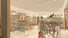 女士內衣店設計裝飾圖