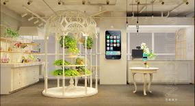 最新鮮花店裝修設計效果圖