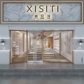 最新女士內衣店設計裝飾效果圖片