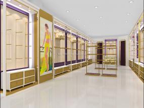最新女士內衣店裝飾實景圖