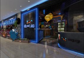 烤魚店裝修效果圖