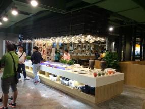 休閑自助餐廳設計裝修效果圖