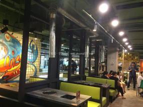 最新休閑自助餐廳設計裝飾效果圖