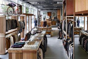 高級服裝店設計裝修圖片